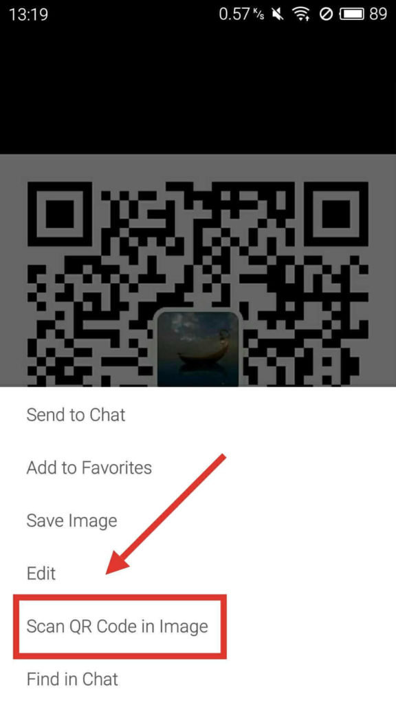 As you can see, it’s really easy to scan QR code on WeChat. 