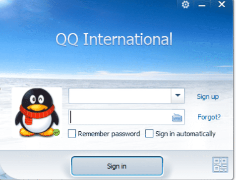 Qq international log in