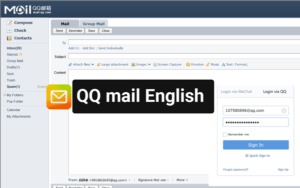 qq mail English